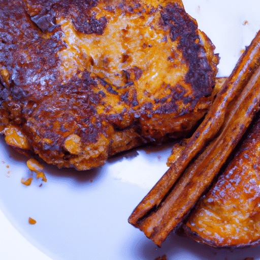 Deliciosas torrijas hechas con pan duro y canela. ¡Buen provecho!