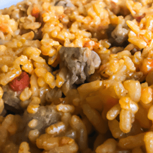 Receta Arroz Tres Delicias.