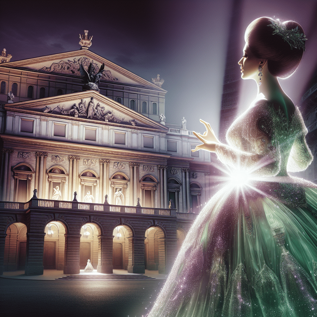 DALL-e Teatro alla Scala inaugura su temporada dirigida por el director y coreógrafo español Lluis Pasqual con Don Carlos, de Giuseppe Verdi, estelarizada por la soprano Anna Netrebko y otros grandes talentos. ¡Una noche única para el lujo y la magia de la ópera en Milán!Teatro alla Scala, Lluis Pasqual, Don Carlos de Verdi, Anna Netrebko