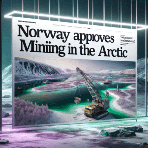 Parlamento norvegese approva estrazione mineraria in acque profonde nonostante avvertimenti sugli effetti ambientali. Norvegia diventa leader mondiale dell'energia verde. #Norvegia #Storting #Artico #Ambiente