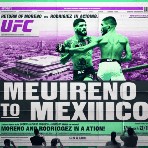 Il ritorno delle Arti Marziali Miste in Messico nel 2024 con l'UFC è una realtà, con grandissimo interesse per i fan che vedranno Brandon Moreno e Yair Rodríguez in azione.