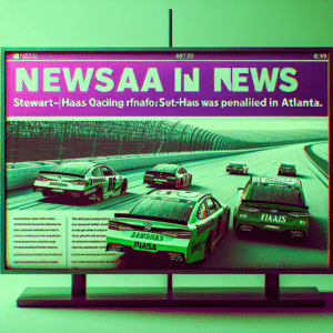 NASCAR sanciona a Stewart-Haas Racing por irregularidad en guante de Joey Logano en Atlanta Motor Speedway. Impacto en el equipo y el piloto en la competición.