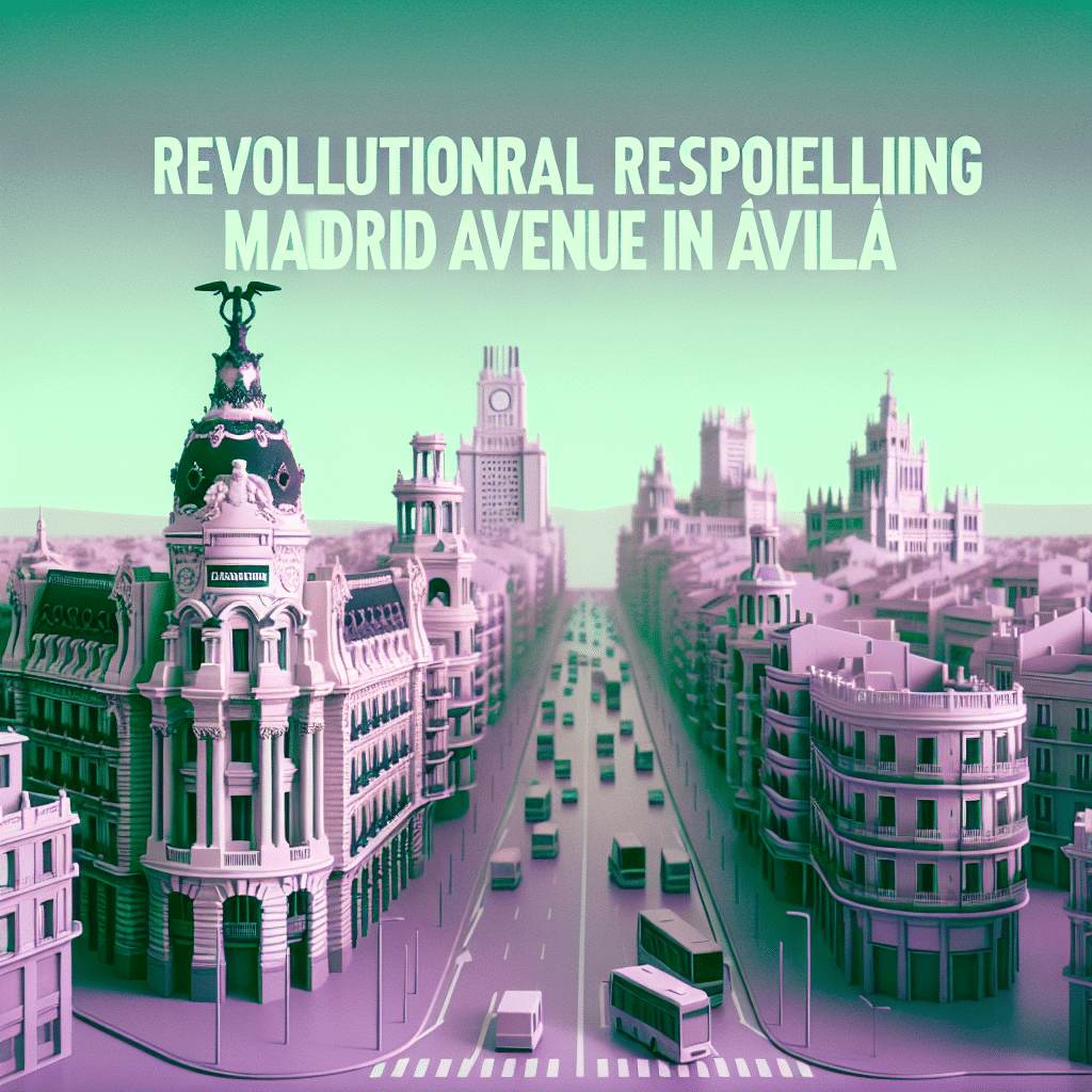 Ávila lancia concorso per rifacimento Avenida de Madrid: migliorare l'infrastruttura, accesso e aspetto con proposte innovative e creative. Benefici per residenti e turismo.