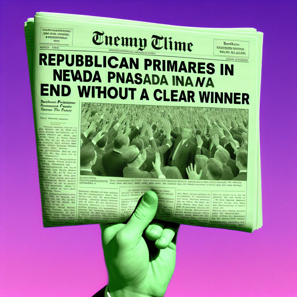 Primarie repubblicane in Nevada senza vincitore chiaro. Lunghe code e attese causano critiche. Trump vince caucus nelle Isole Vergini. Haley risponde alla sconfitta. Caucus repubblicani in Nevada dopo le primarie.