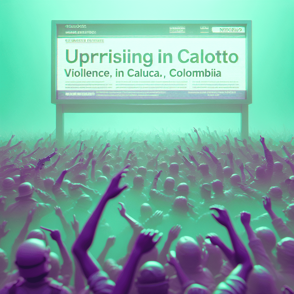 Asonada en Caloto, Cauca, Colombia: soldados agredidos y expulsados del casco urbano por multitud presionada por disidencias de las FARC. Conflicto evidencia desafíos de seguridad en el país.