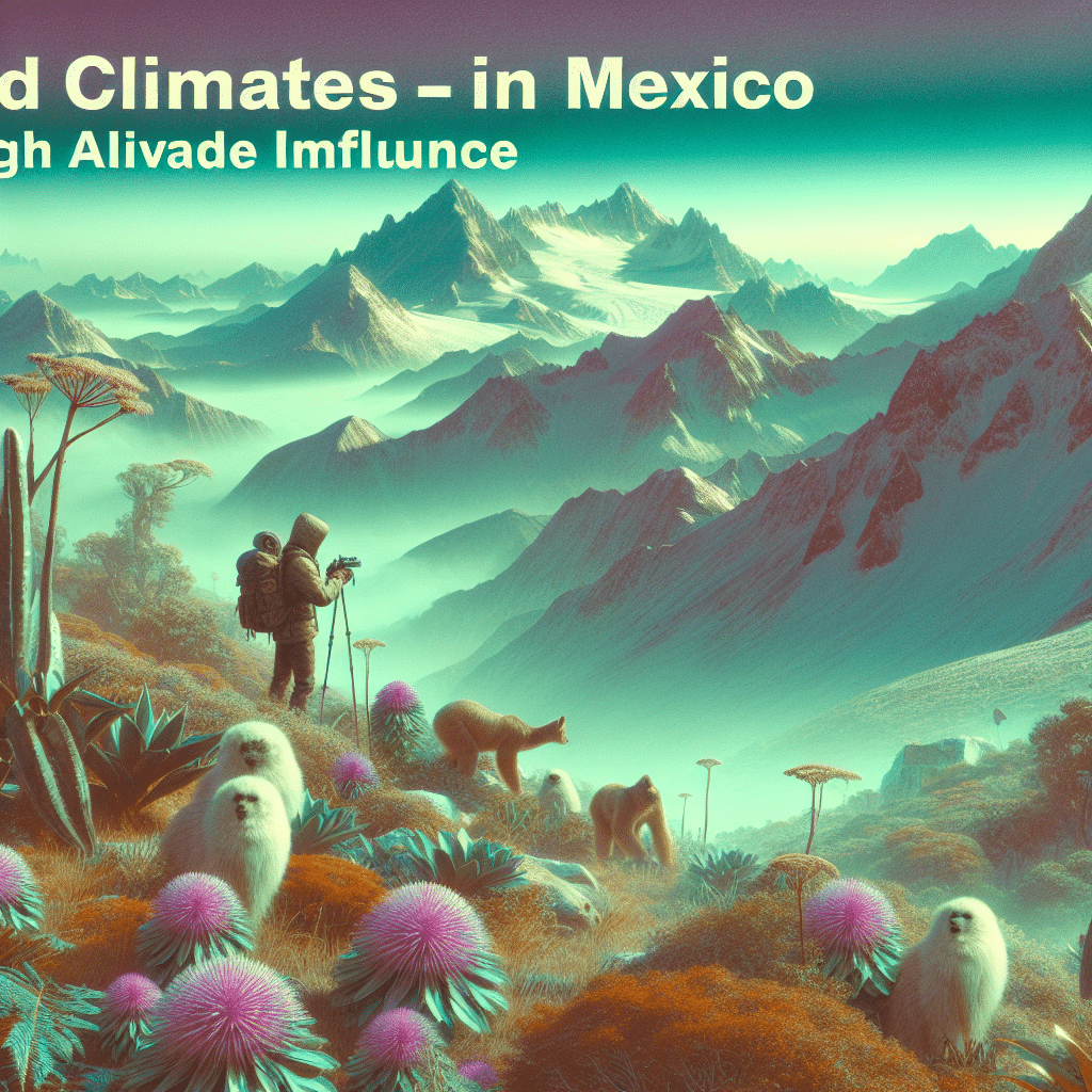 México sorprende con climas fríos en tierras altas. Descubre cómo la altitud influye en sus distintas zonas climáticas. ¡Explora su diversidad!