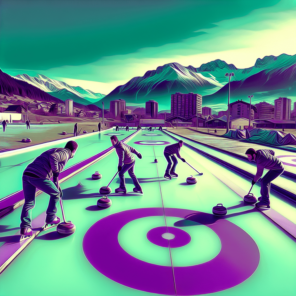 El campeonato de España de curling femenino se disputa en Jaca, La Jacetania, en los Pirineos. ¡Club Hielo del Pirineo y Jacetania Curling Club brillan!