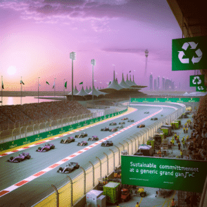 Urbaser lidera la sostenibilidad en el Gran Premio de F1 de Bahréin con limpieza y gestión de residuos en el Circuito Internacional. Compromiso ambiental destacado.