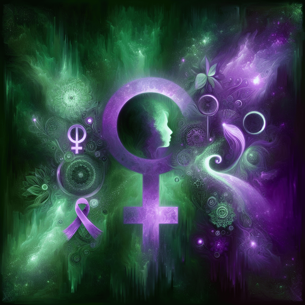 El color morado, símbolo de fuerza y resistencia en la lucha por la equidad de género. El feminismo impacta la moda con poderosos mensajes.