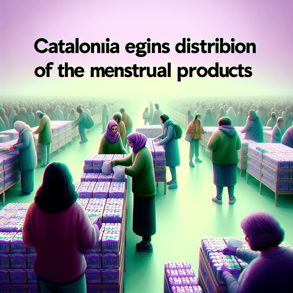 En Cataluña, farmacias distribuirán gratis copas y compresas menstruales. Plan busca combatir pobreza menstrual y garantizar acceso productos higiénicos.