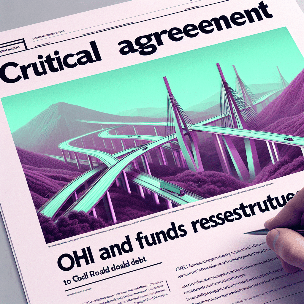 ¡Importante acuerdo! Obrascón Huarte Lain reestructura deuda de la autopista M-12 con fondos acreedores. Evita crisis y asegura transporte al Aeropuerto Adolfo Suárez.