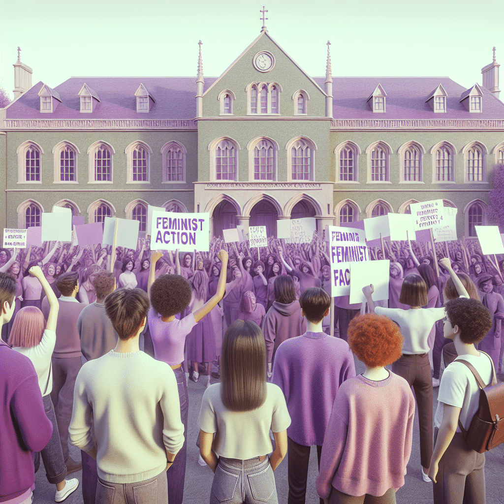 Estudiantes de la Universidad Pablo de Olavide en Sevilla exigen medidas contra abuso sexual. Rector se compromete a erradicar violencia. #Feminismo #Sevilla #Estudiantes #Universidad