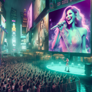 ¡Shakira deslumbra en Times Square con un concierto gratuito que hace historia en Nueva York!