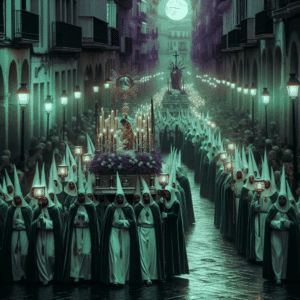 El Nazareno de San Frontis retorna a casa en Zamora tras la Procession del Nazareno en Semana Santa en un emotivo homenaje.