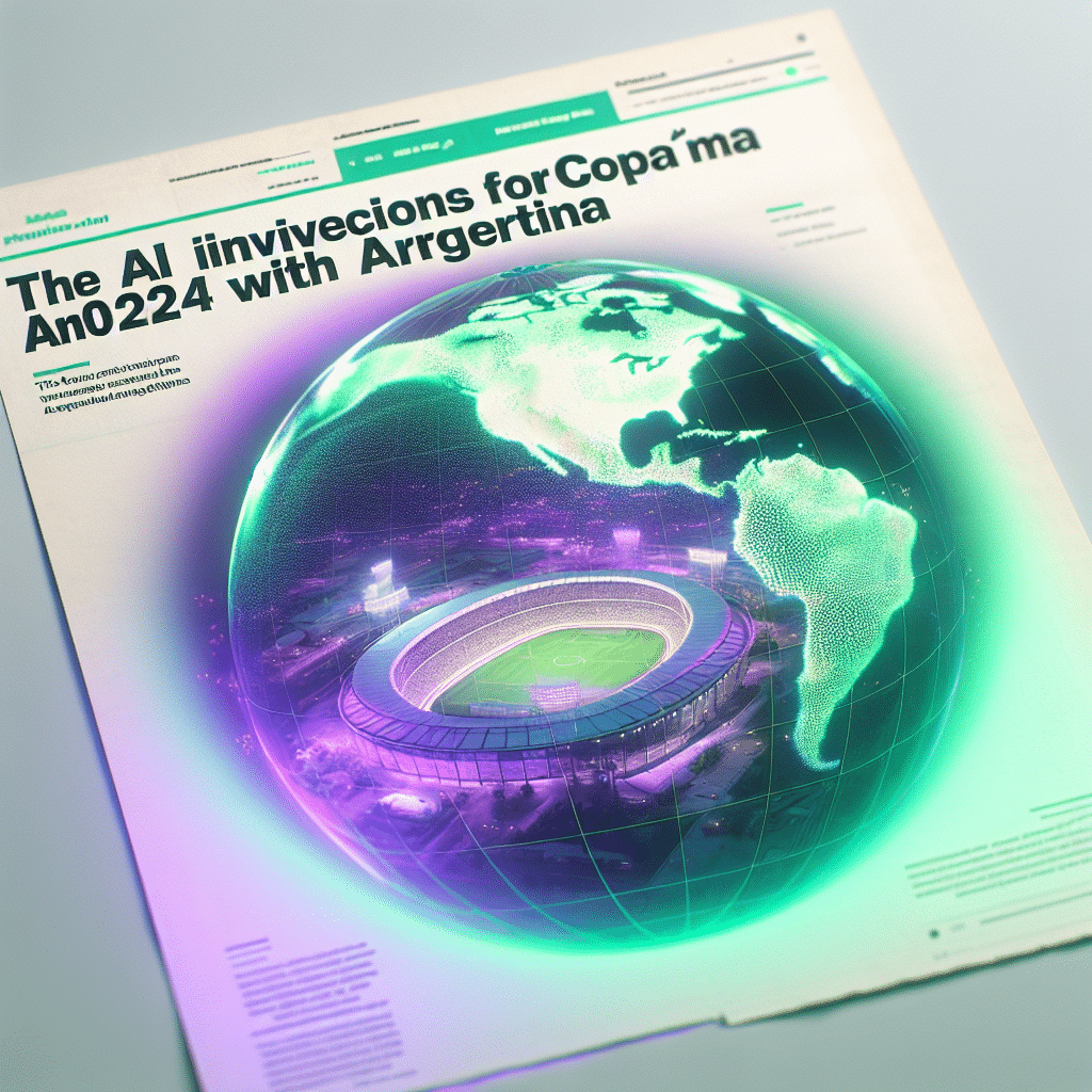 La Inteligencia Artificial anticipa al ganador de la Copa América 2024, revelando sorpresas y posibles finalistas con datos históricos.