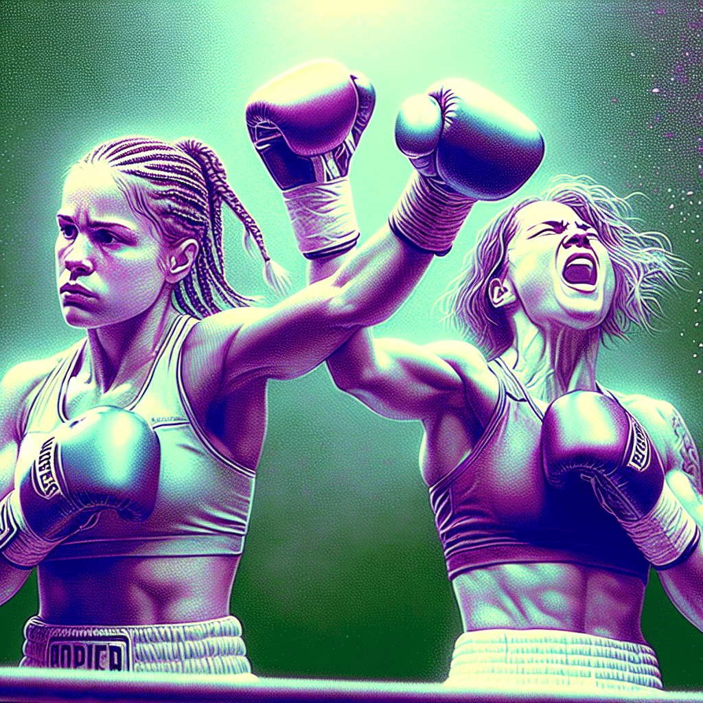 ¡Rhiannon Dixon se corona campeona superpluma al vencer a Karen Carabajal en épica pelea de boxeo femenino! Increíble demostración de talento de Katie Taylor.