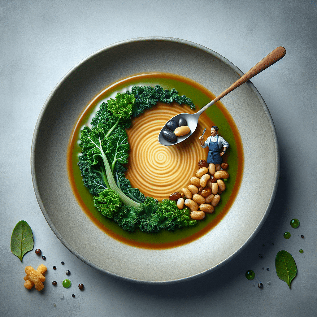 Sopa de Calabacín y Kale receta: Cómo hacer una sopa reconfortante y equilibrada con calabacín, kale y alubias blancas. Perfecta como entrante o plato principal saludable.