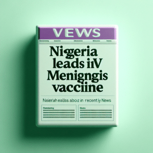 Nigeria, líder mundial en la lucha contra la meningitis con la nueva vacuna Men5CV recomendada por la OMS. ¡Avance histórico en salud pública!