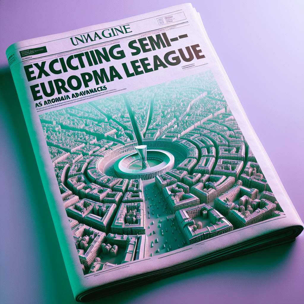 Semifinales emocionantes en la UEFA Europa League: AS Roma avanza tras vencer a West Ham United F.C. Otros duelos imperdibles: AC Milan vs. S.L. Benfica, Atalanta BC vs. Bayer 04 Leverkusen.