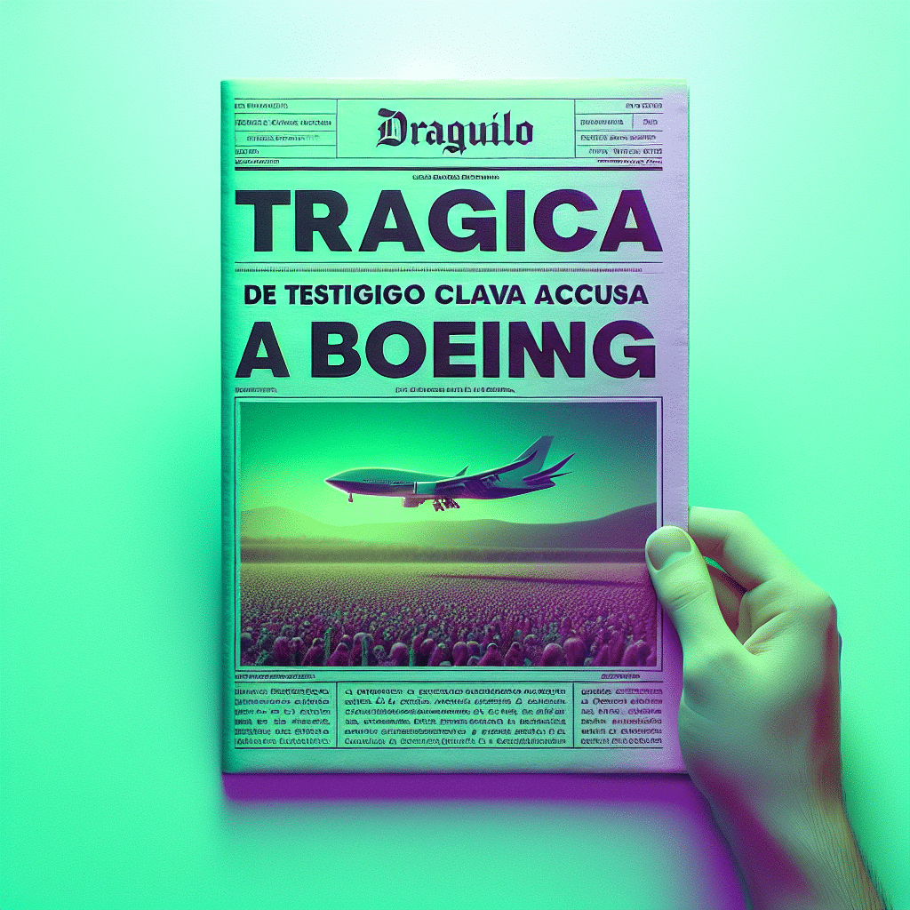 Trágica muerte de testigo clave Joshua Dean, denunciante de fallas en aviones Boeing, aviva preocupaciones sobre seguridad aérea y posibles encubrimientos.