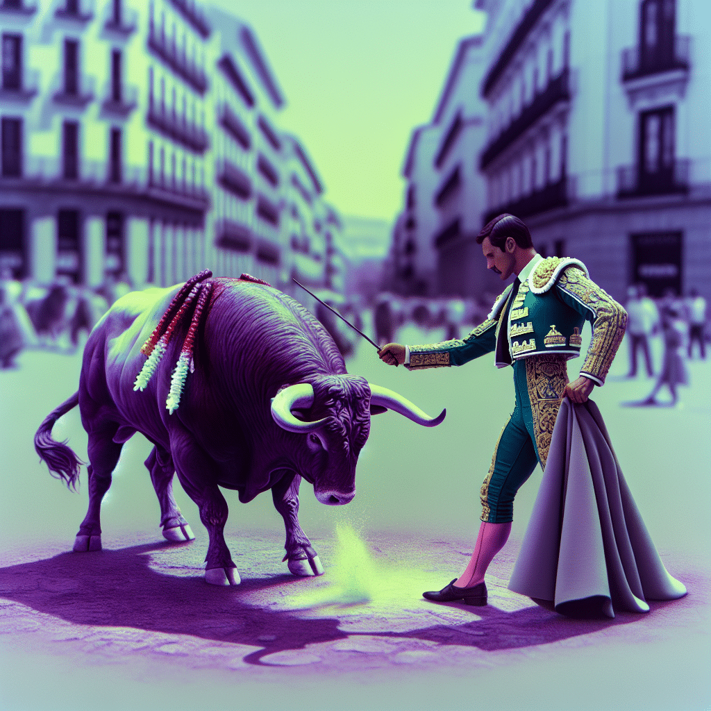 Duelo épico en Madrid: Javier Cortés desafía a toro rebelde en corrida de toros española, demostrando maestría y valentía ante desafíos culturales.