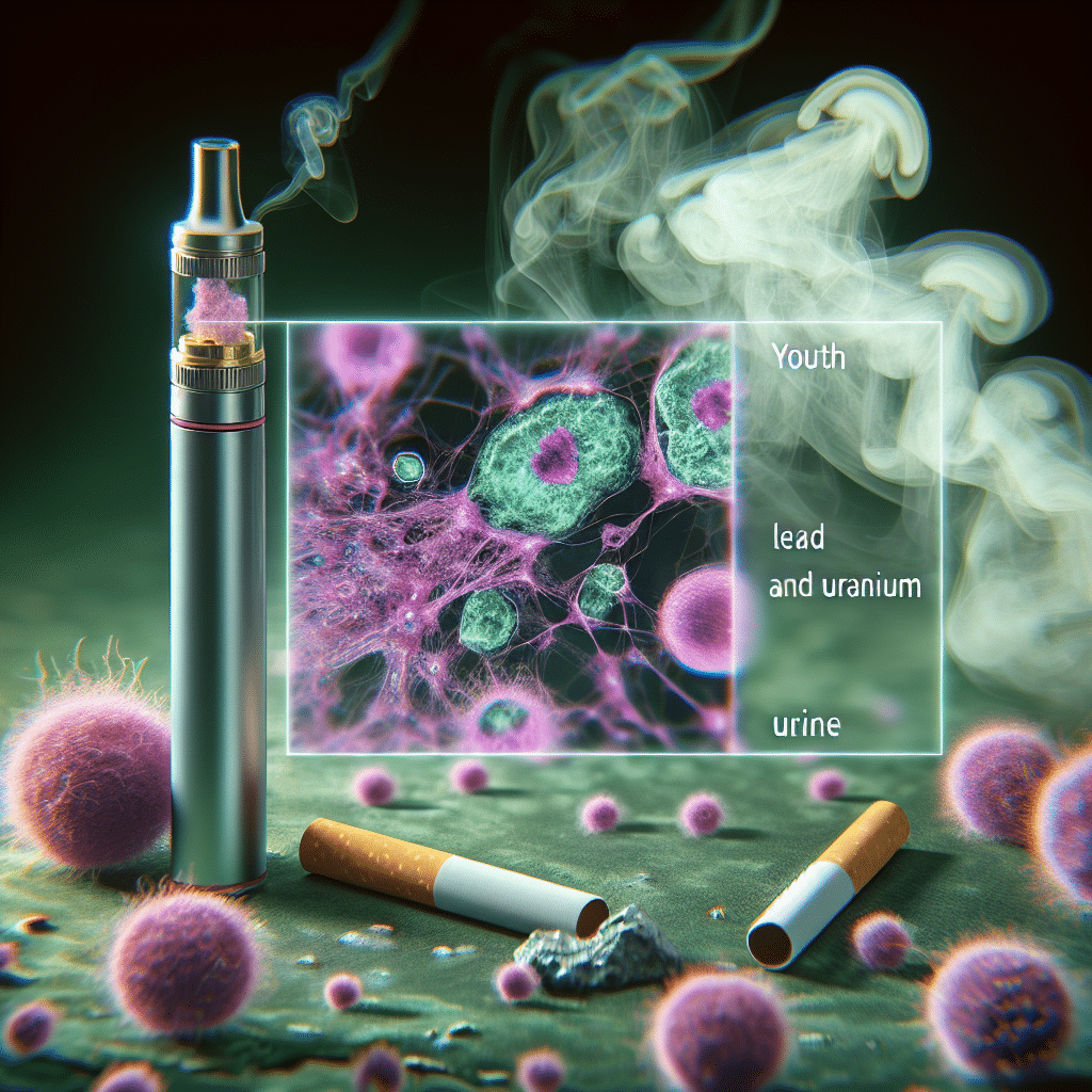 Estudio revela daños cerebrales y altos niveles de metales tóxicos en jóvenes por vapeo frecuente. Preocupa exposición a cadmio, plomo y uranio. Necesaria regulación y educación.