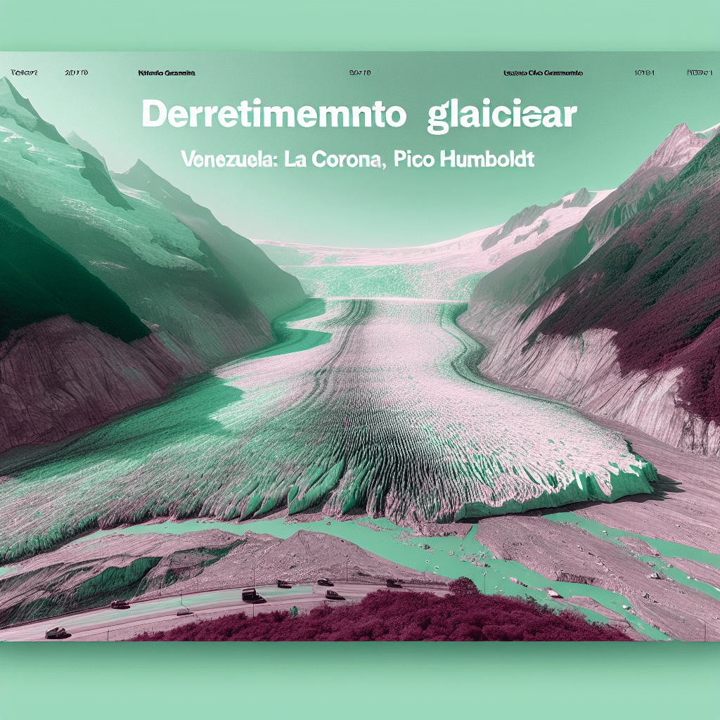 Derretimiento Glacier Impacta Venezuela: La Corona, Pico Humboldt