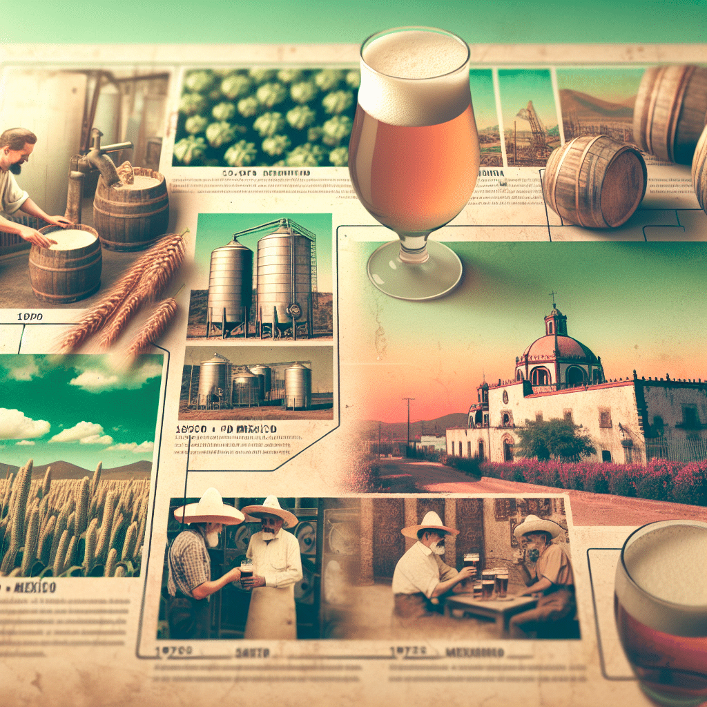 Descubre el origen y evolución de la cerveza en México, desde la llegada de los españoles hasta el resurgimiento de las cervecerías artesanales independientes. ¡Salud!