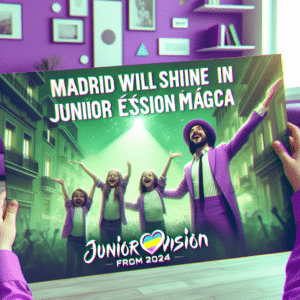 ¡Madrid brillará en Eurovisión Junior 2024! La Caja Mágica será el escenario perfecto para el concurso musical de la European Broadcasting Union. 🎤✨ #EurovisionJunior