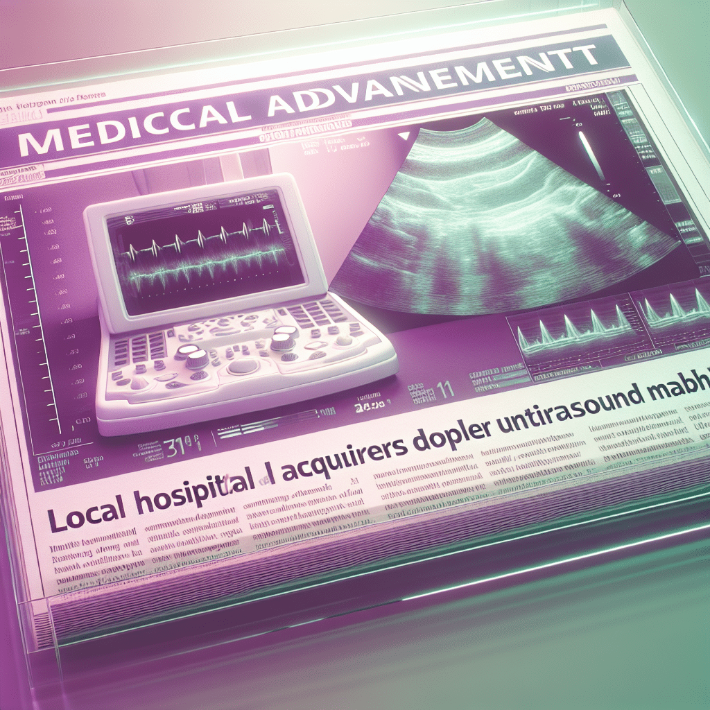 Hospital Pope Francis adquiere ecógrafo Doppler para ultrasonografías, mejorando diagnósticos y tratamientos médicos en Buenos Aires. Avance en medicina con tecnología de última generación.