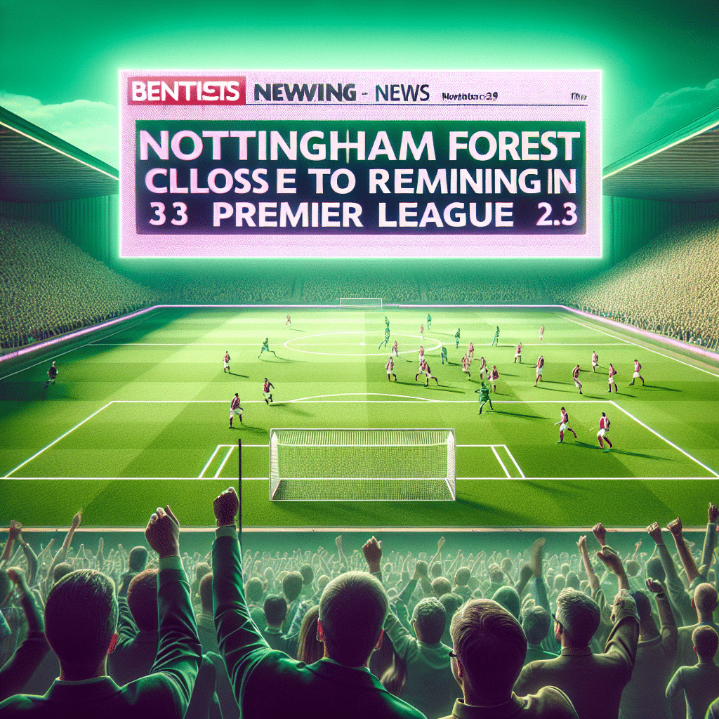 Nottingham Forest se acerca a la permanencia en la Premier League tras vencer a Luton en el City Ground. ¡Emoción hasta el final!