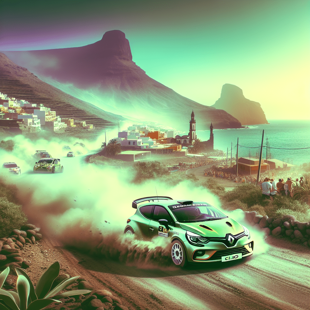 Tercera edición de Copa Clio Trophy Canarias: emocionante competencia de rally con Renault Clio en pintorescas carreteras de Islas Canarias.