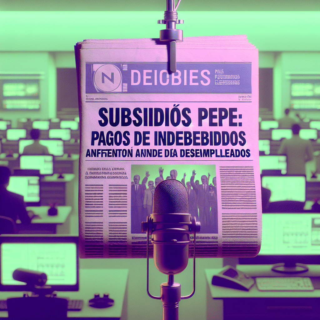 Informe: SEPE paga indebidamente subsidios por desempleo y falta de cotización, revela Tribunal de Cuentas. Gastos innecesarios afectan sistema laboral.