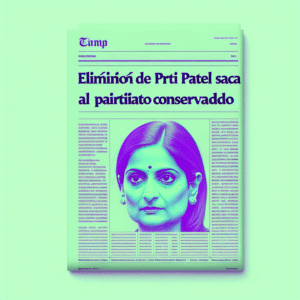 Eliminada Priti Patel, surgirá nuevo liderazgo conservador en Reino Unido. Impacto en partido y país en plena pugna por primer ministro.