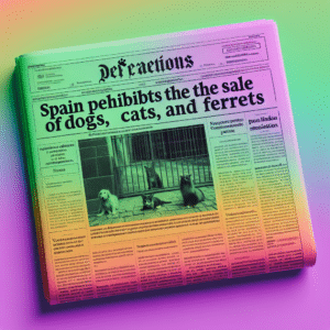 España prohíbe la venta de perros, gatos y hurones en tiendas. La nueva ley de protección animal, vigente desde el 29 de septiembre, impulsa la adopción y sanciona incumplimientos con multas significativas.