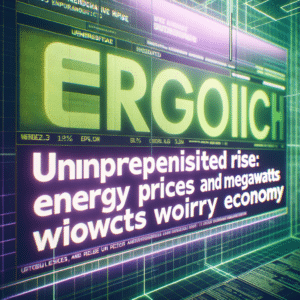 Aumento histórico en precios de energía eléctrica impacta hogares y empresas. Demandas crecientes y costos de combustibles fósiles elevan las tarifas. Megawatt hour afecta economía nacional.