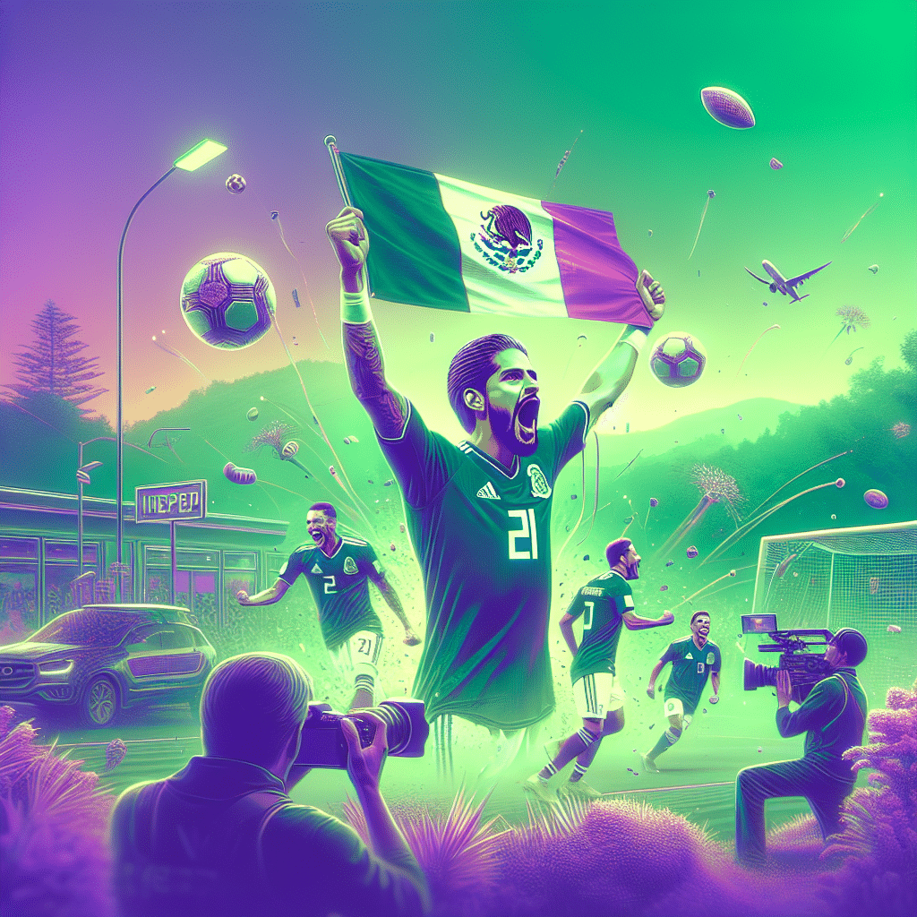 Selección Mexicana, bajo Aguirre, vence a Nueva Zelanda con determinación. Poca asistencia de aficionados en Rose Bowl. México enfoca en excelencia. #futbol #Aguirre #México