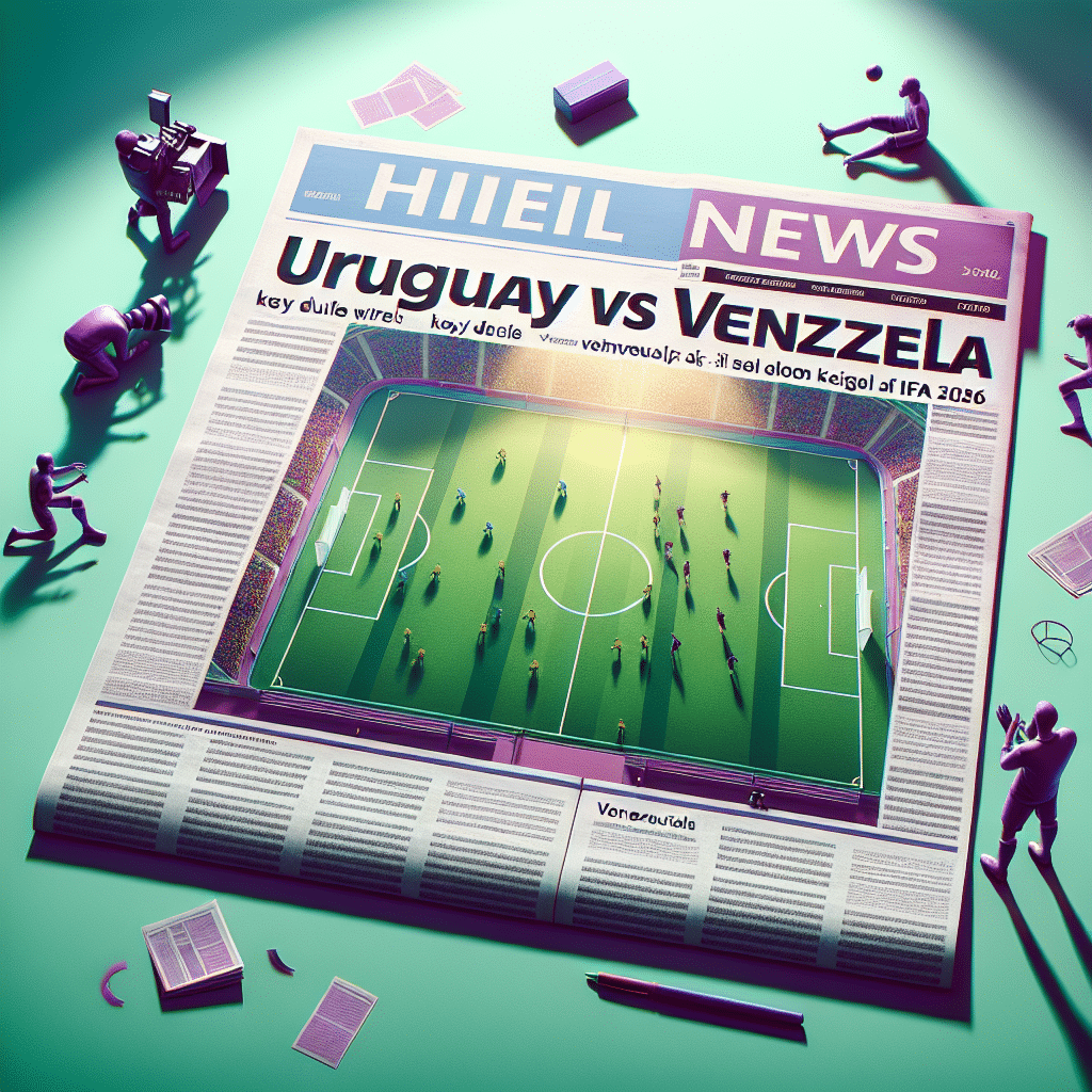 En las Eliminatorias, Uruguay se enfrenta a Venezuela con bajas en su plantel. La Vinotinto busca resurgir tras su derrota ante Bolivia.