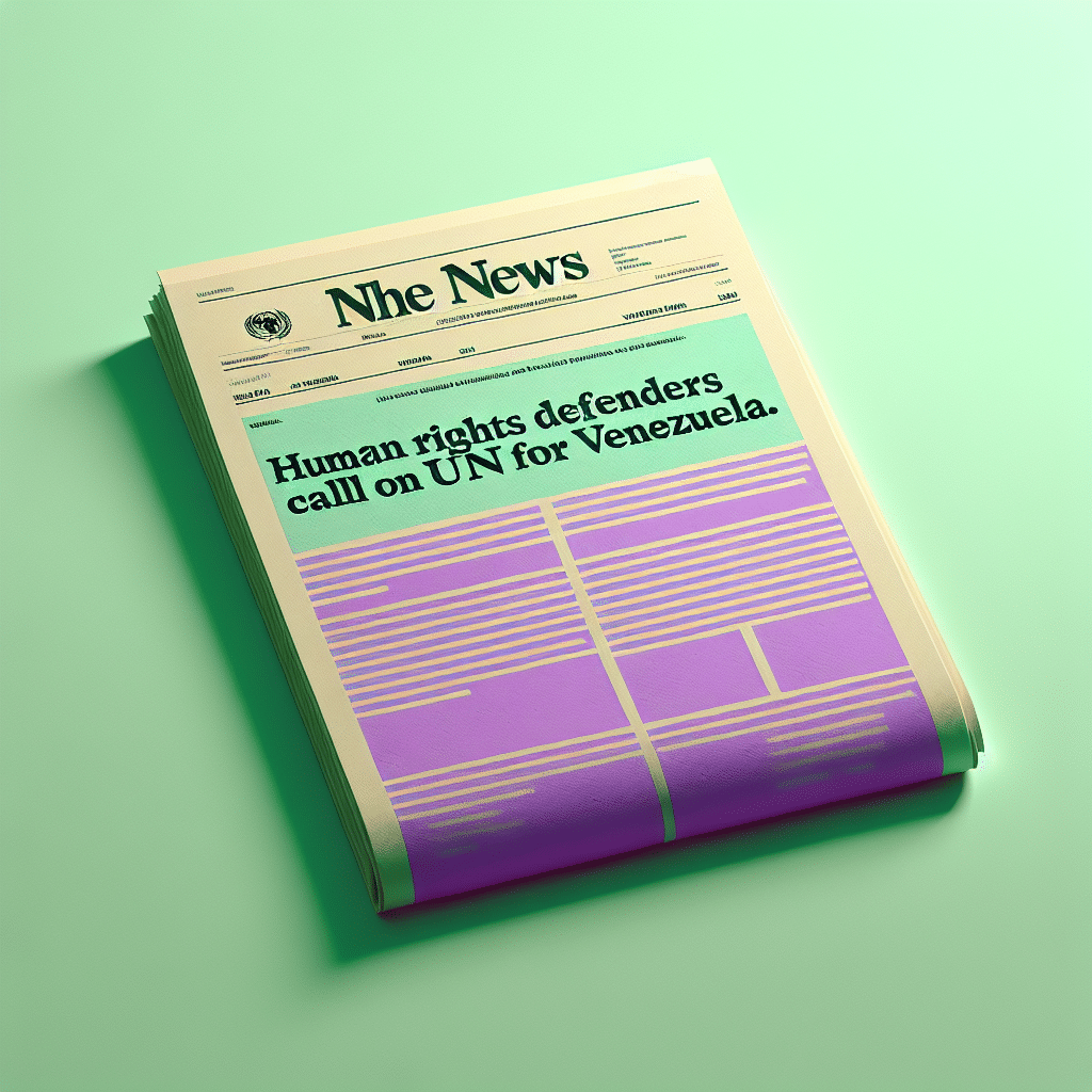 Defensores de derechos humanos urgen a ONU prolongar mandato de Misión sobre Venezuela ante represión. ONG exigen acción internacional.