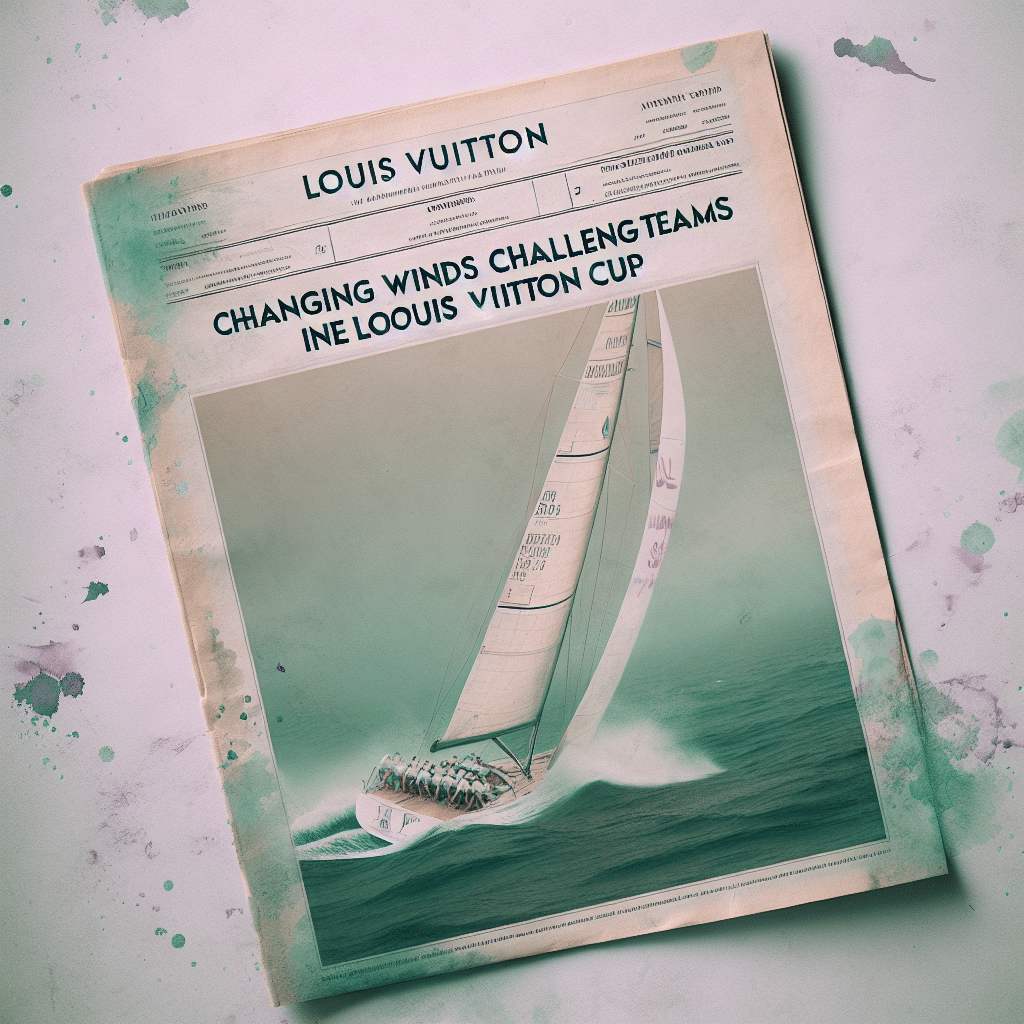 La final de la Copa Louis Vuitton comenzó con vientos ideales pero se detuvo el sábado debido a una brisa ligera; muestra la imprevisibilidad del clima en la navegación.