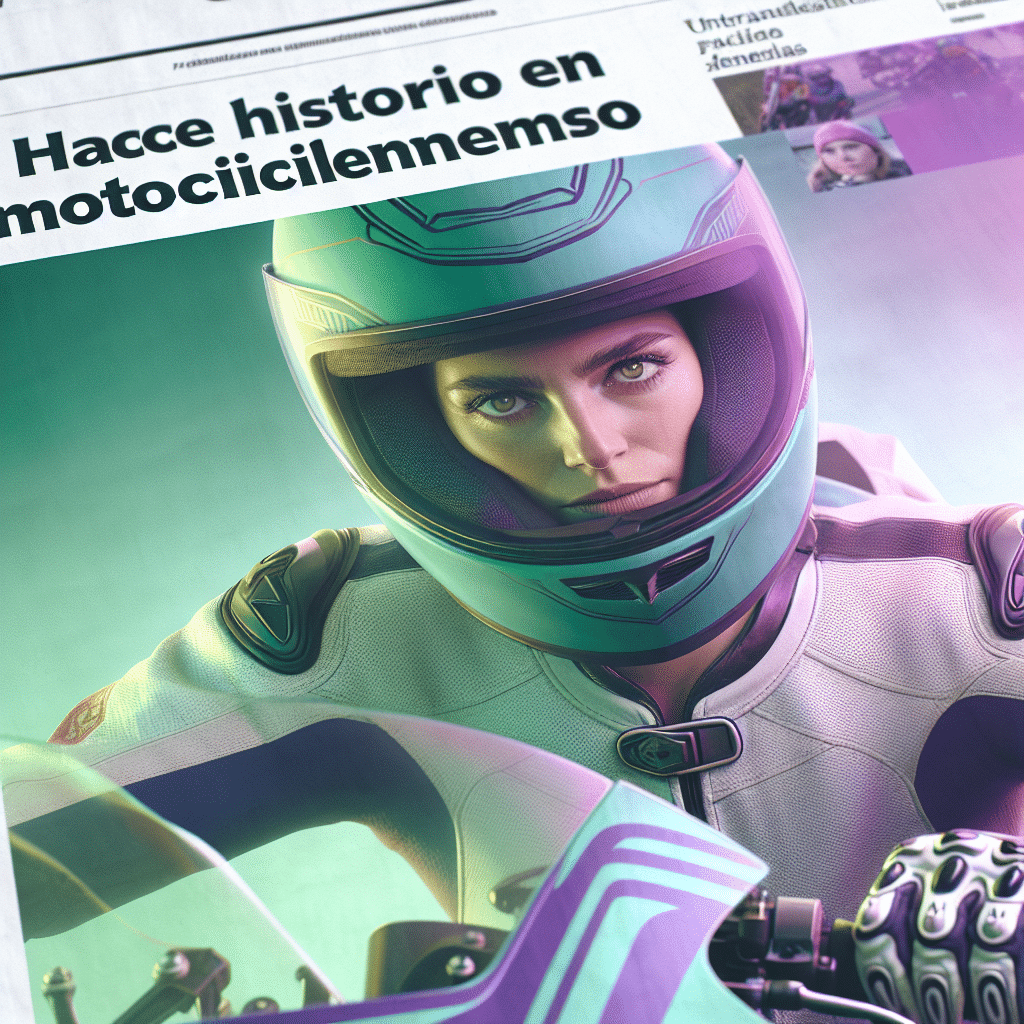 Ana Carrasco hace historia al ganar el primer Mundial Femenino de motociclismo en Jerez, inspirando a futuras generaciones y rompiendo barreras en un deporte dominado por hombres.