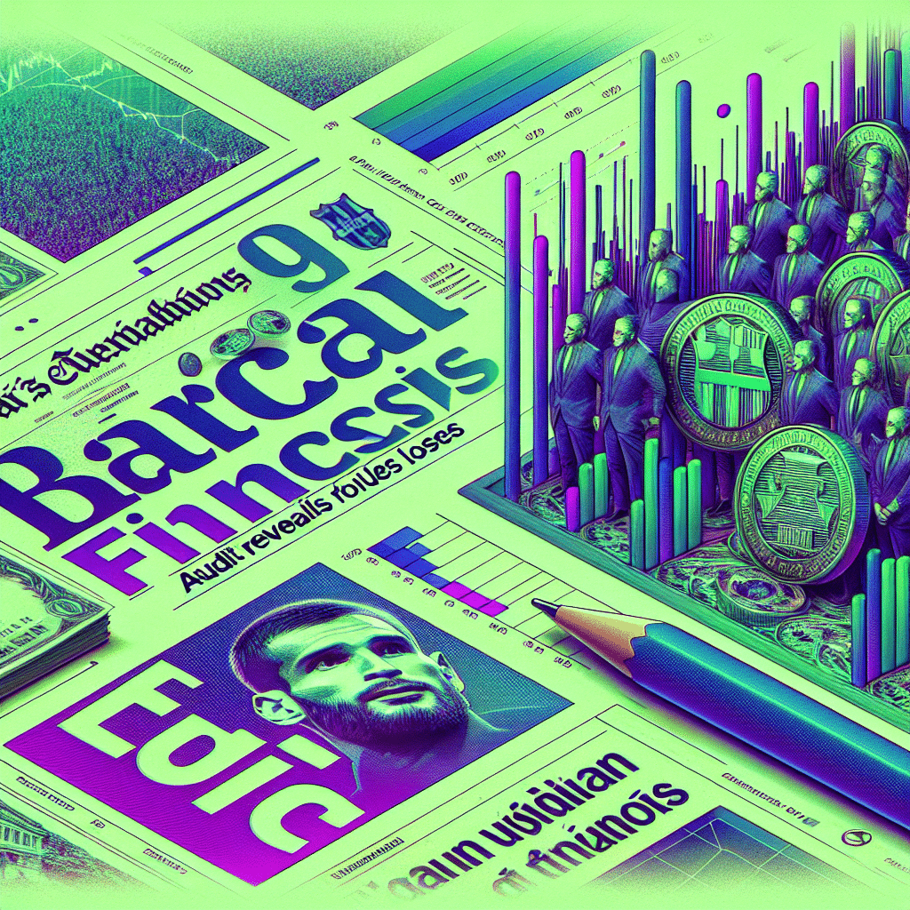 El FC Barcelona enfrenta críticas tras la auditoría de Grant Thornton que sugiere pérdidas mayores y cuestiona el valor de Bridgeburg, desafiando la gestión de Laporta.