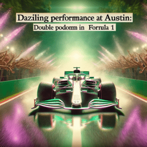 Ferrari brilla en Austin con un doblete de Leclerc y Sainz; Verstappen, tercero, amplía su liderazgo en el campeonato. La emoción se desborda en el circuito.