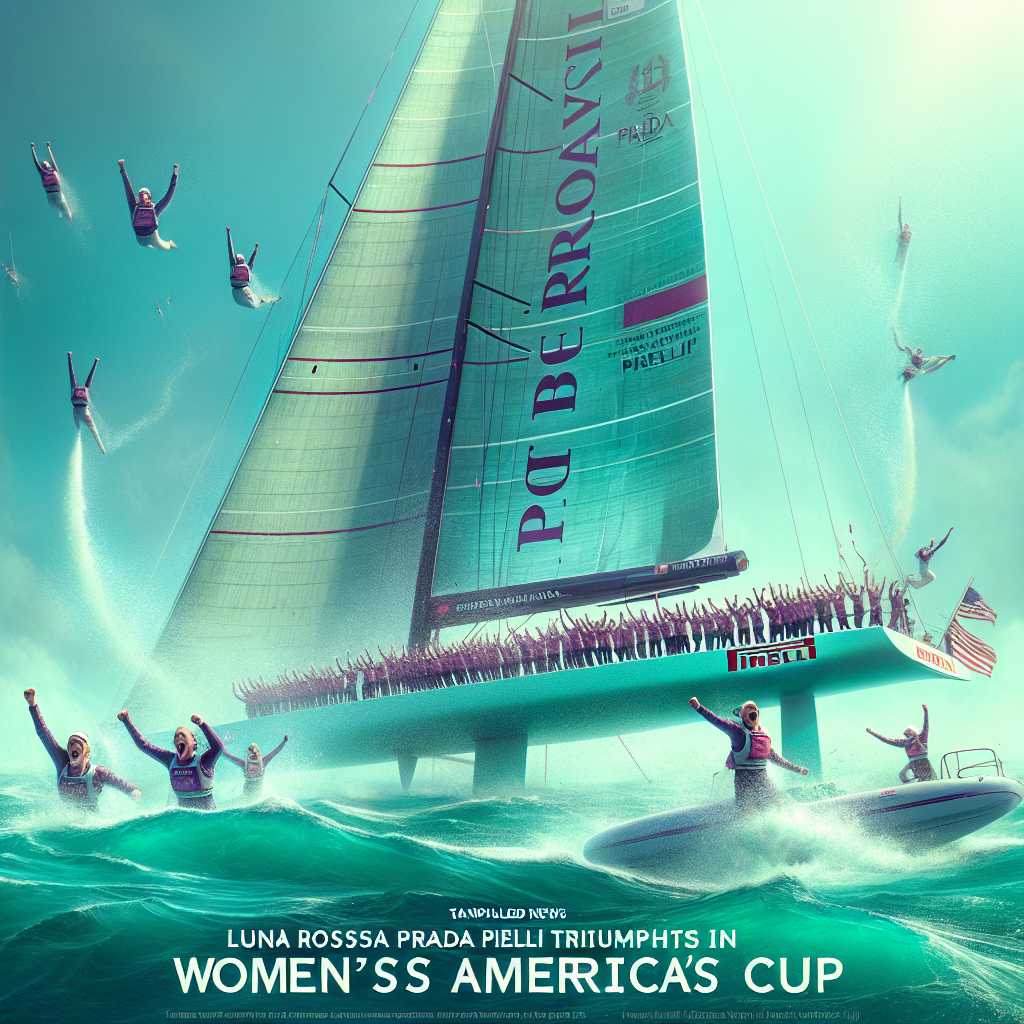 Luna Rossa Prada Pirelli triunfa en la inaugural Puig Copa del América Femenina, logrando una victoria crucial para la visibilidad e inclusión de mujeres en la vela competitiva.