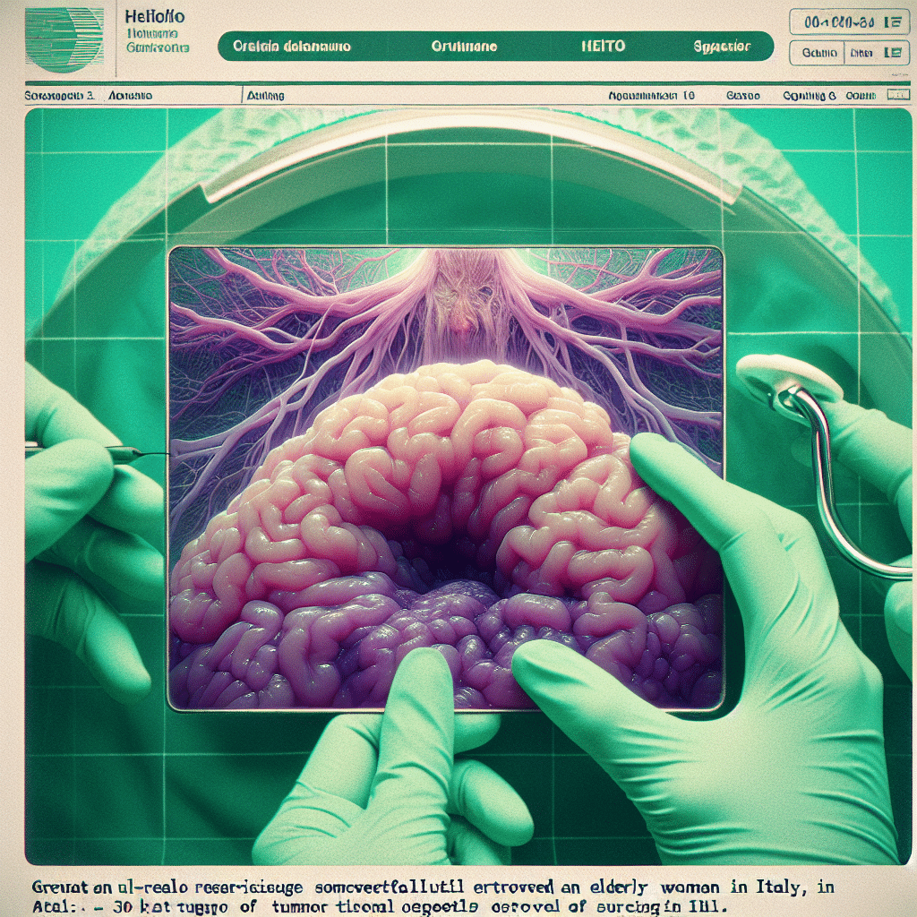 Médicos en Italia extirpan un tumor de 30 kilos en una operación compleja. Paciente de 75 años muestra evolución positiva tras cirugía en el hospital de Chieti.