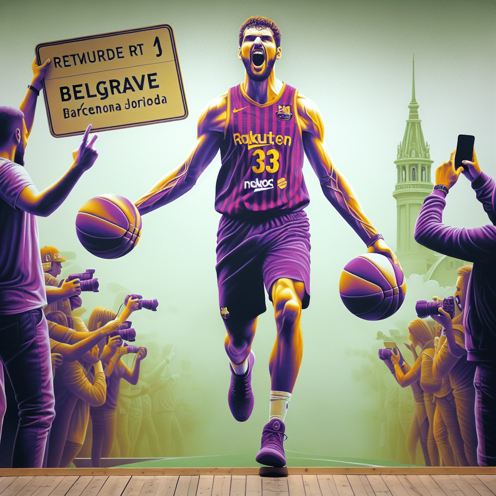 Kevin Punter regresa a Belgrado como estrella del Barça enfrentando al Partizan. Su reconocimiento como Mejor Jugador del Mes añade emoción al esperado partido.