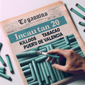 En Valencia, incautan 20 kilos de tabaco de mascar. Aduanas y Guardia Civil intensifican controles para combatir contrabando que impacta economía y salud. Culpable afronta severas sanciones.