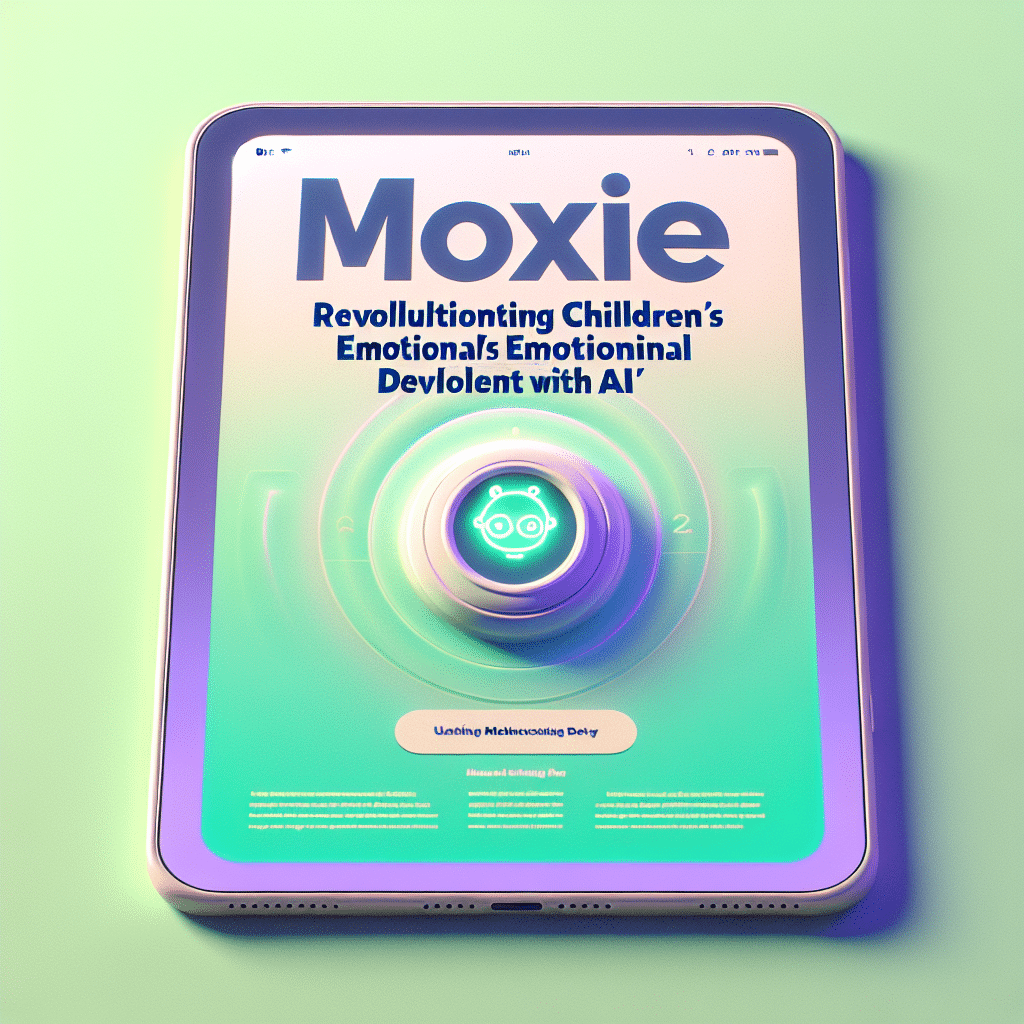 Moxie, un robot educativo con inteligencia artificial, ayuda a niños a desarrollar habilidades sociales mediante interacciones realistas, mientras plantea retos en privacidad y equilibrio tecnológico.