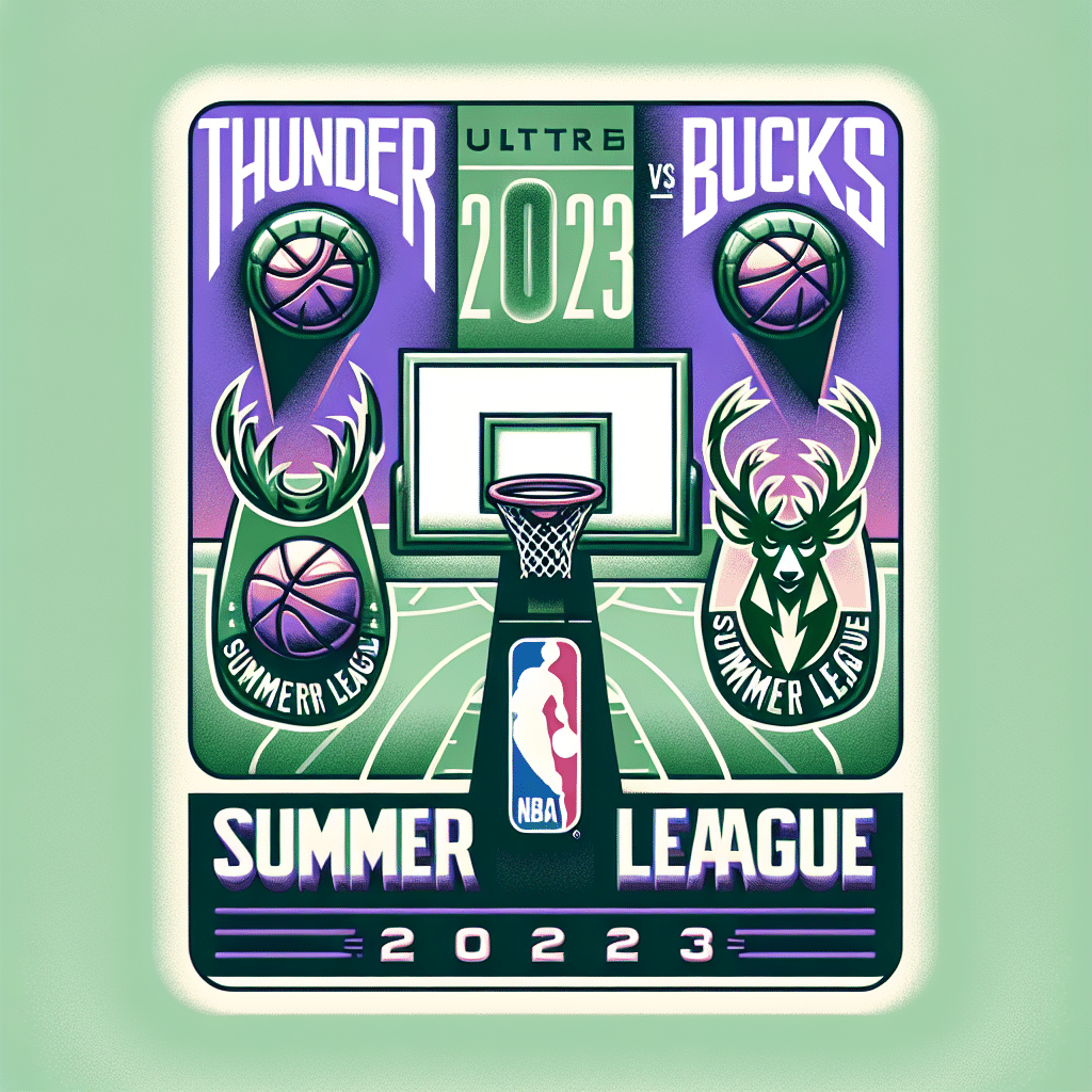 El martes en Las Vegas, Thunder y Bucks se disputan la final de la NBA Summer League, cantera clave para futuras estrellas del baloncesto. Evento imperdible.