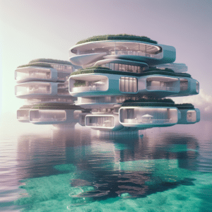 Una cápsula futurista en el Caribe redefine la vida moderna en medio del mar, fusionando sostenibilidad y arquitectura avanzada para enfrentar el cambio climático.